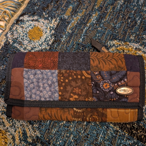 Handbags - Patchwork Clutch Wallet